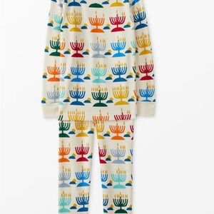 Hanna Andersson Kids Holiday Long John Pajama Set — NWT!